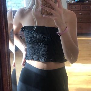 black tube top